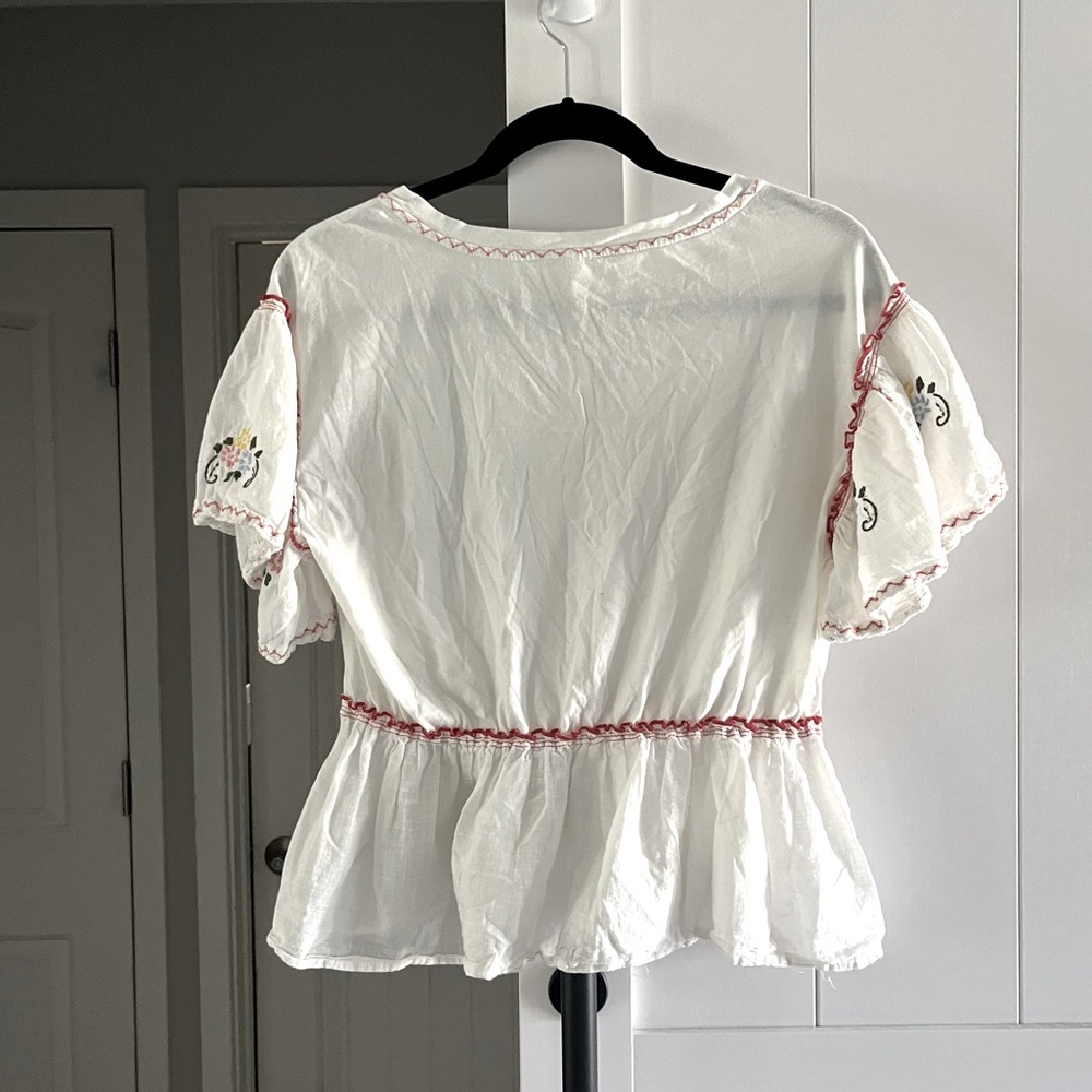 Anthropologie Short Sleeved Top - Picture 4 of 4